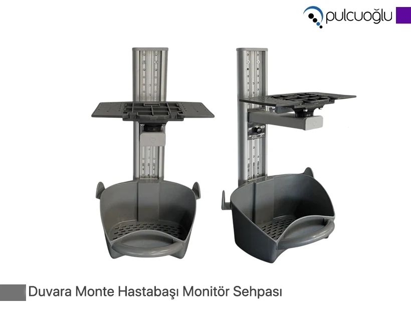 Duvara Monte Hastabaşı Monitör Sehpaları