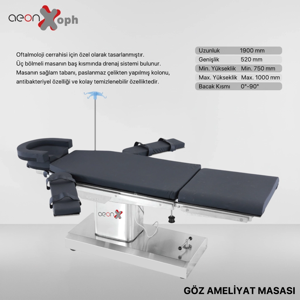                                      Göz Ameliyat Masası 